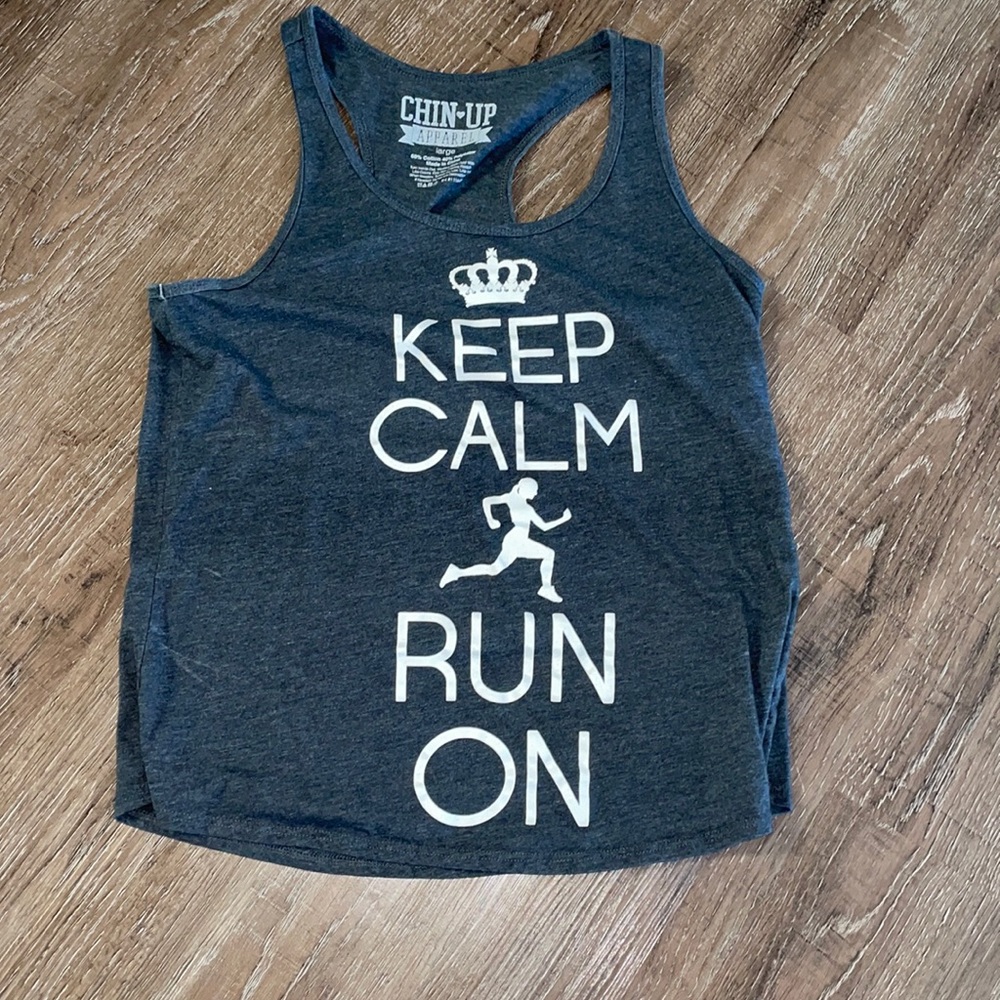 Chin Up Apparel Women’s Workout Tank Size Large